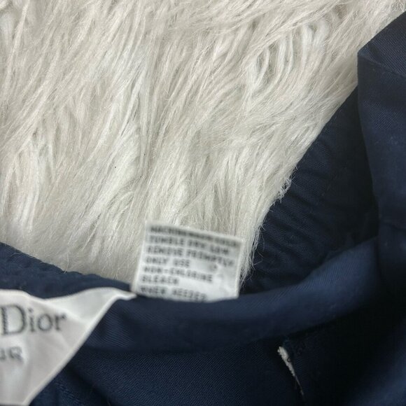 Christian Dior VTG Men’s Blue Banded Waist Polo  Pant Set Size M Grandpa Retro - Picture 11 of 13